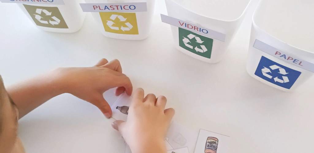 Aprendiendo a Reciclar · Nuevo imprimible